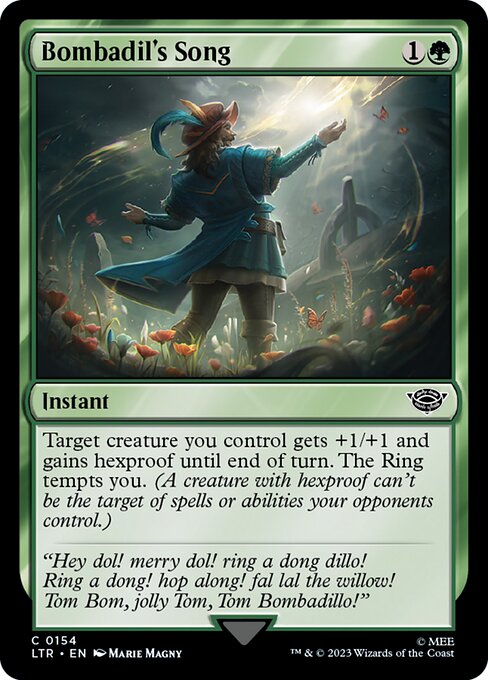 Bombadil's Song - 154 (Normal) Near Mint_Non-Foil