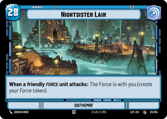 Nightsister Lair // Shield - 020/264 // T02/T03 (Normal) Near Mint_Non-Foil
