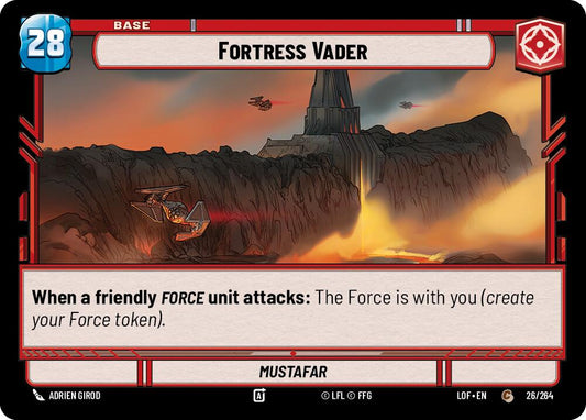 Fortress Vader // Force - 026/264 // T03/T03 (Normal) Near Mint_Non-Foil
