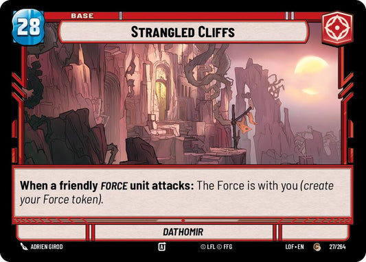 Strangled Cliffs // Force - 027/264 // T03/T03 (Normal) Near Mint_Non-Foil