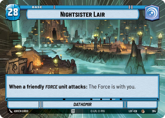 Nightsister Lair // Experience (Hyperspace) - 284-T01 (Normal) Near Mint_Non-Foil