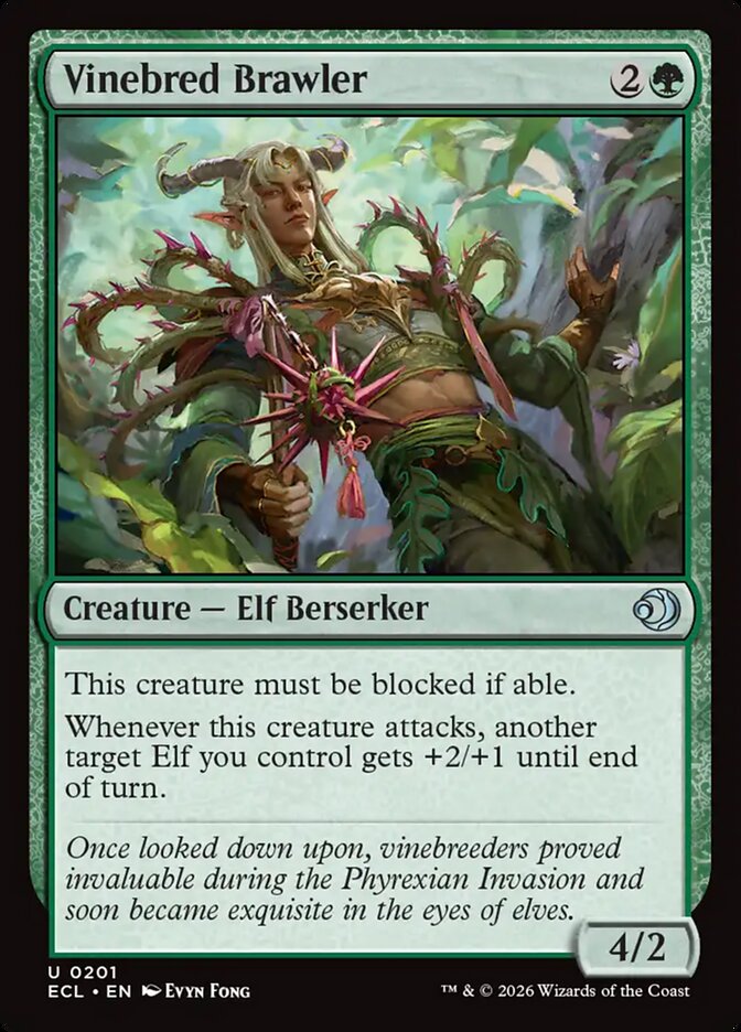 Vinebred Brawler - 201 (Foil)