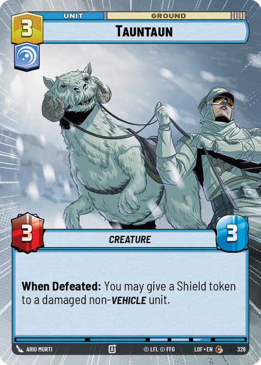 Tauntaun (Hyperspace) - 328 (Normal) Near Mint_Non-Foil