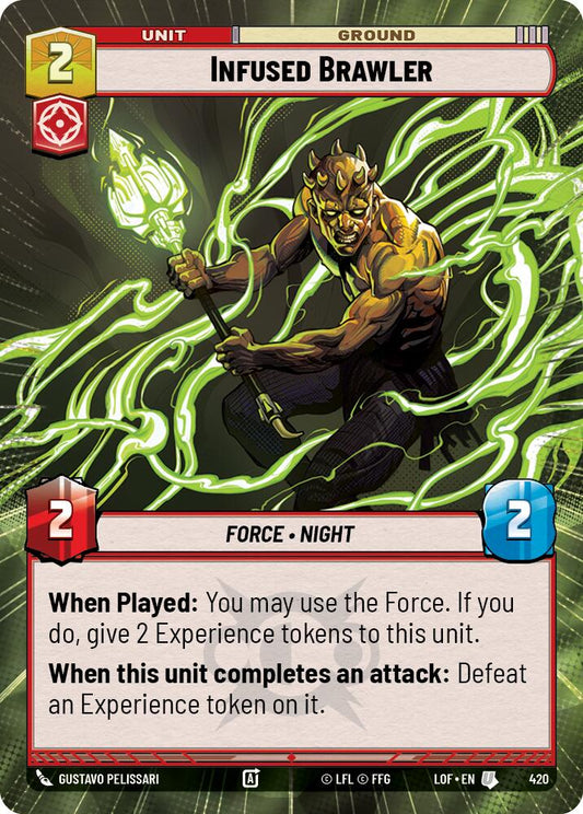 Infused Brawler (Hyperspace) - 420 (Normal) Near Mint_Non-Foil