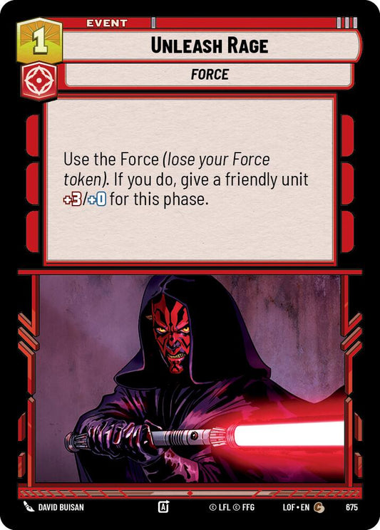 Unleash Rage - 675 (Foil) Near Mint_Foil
