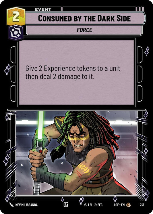 Consumed by the Dark Side - 741 (Foil) Near Mint_Foil