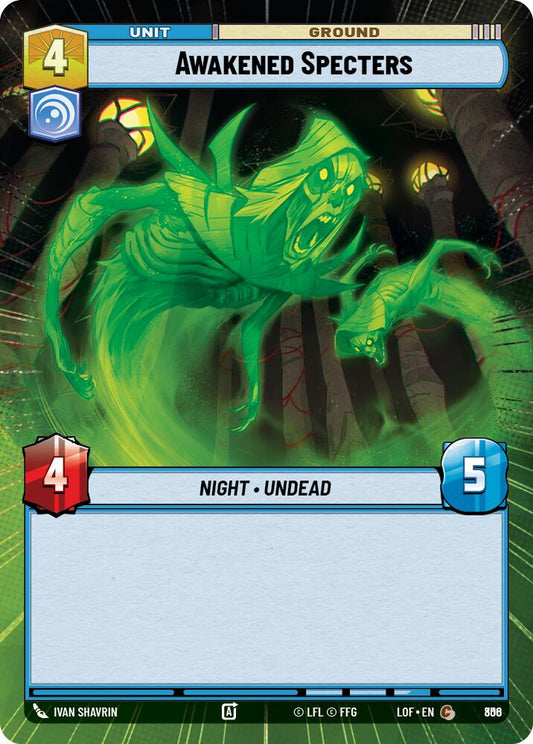 Awakened Specters (Hyperspace) - 806 (Foil) Near Mint_Foil