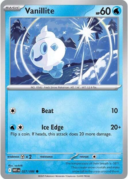Vanillite - 027 (Normal) Near Mint_Normal