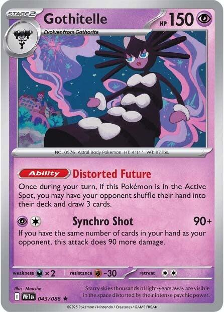 Gothitelle - 043 (Holofoil) Near Mint_Holofoil