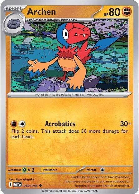 Archen - 050 (Normal) Near Mint_Normal