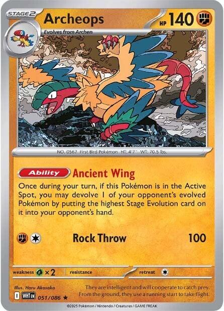 Archeops - 051 (Holofoil) Near Mint_Holofoil