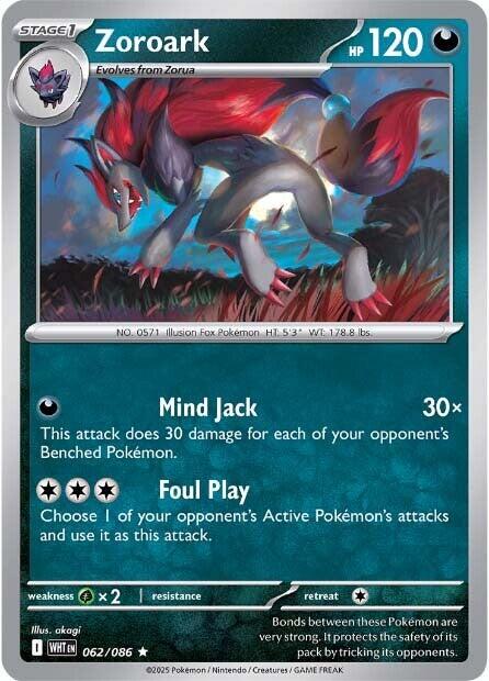 Zoroark - 062 (Holofoil) Near Mint_Holofoil