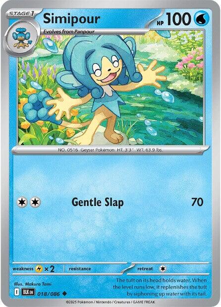 Simipour - 018/086 (Reverse Holofoil) Near Mint_Reverse Holofoil