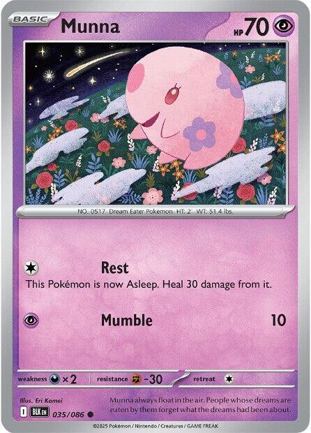 Munna (Poke Ball Pattern) - 035/086 (Holo)