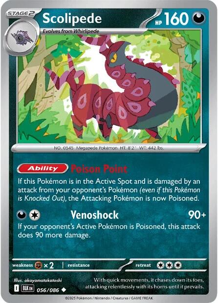 Scolipede - 056/086 (Normal) Near Mint_Normal