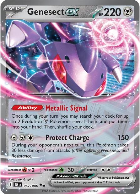 Genesect ex - 067/086 (Holo)