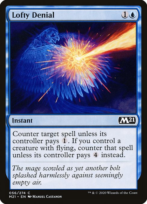 Lofty Denial - 56 (Foil) Near Mint_Foil