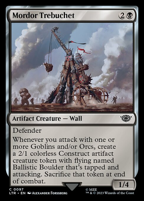 Mordor Trebuchet - 97 (Normal) Near Mint_Non-Foil