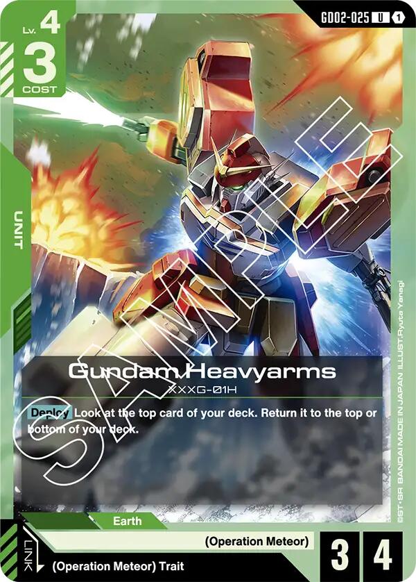 Gundam Heavyarms - GD02-025