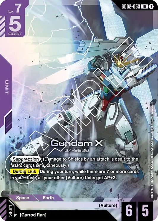 Gundam X (GD02-053) - GD02-053 (Holofoil)