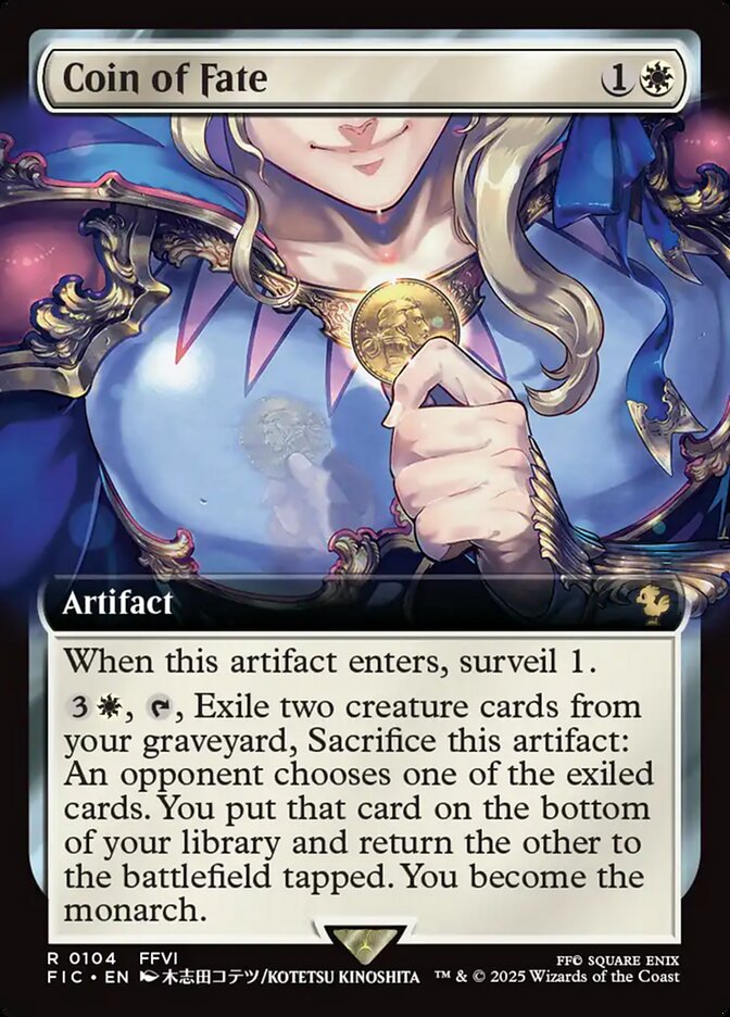 Coin of Fate - 104 (Foil) (JP)