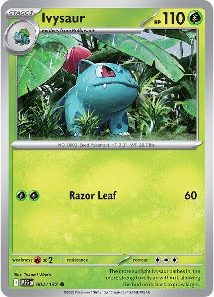 Ivysaur - 002/132 - 002/132 (Reverse Holo)