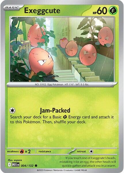 Exeggcute - 004/132 (Reverse Holo)