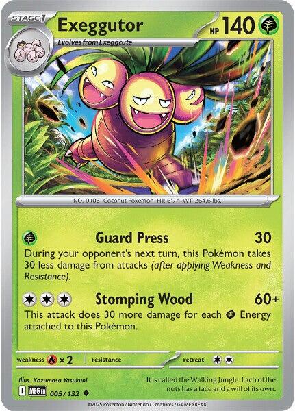 Exeggutor - 005/132 - 005/132 (Reverse Holo)
