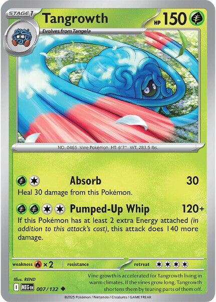 Tangrowth - 007/132 (Reverse Holo)