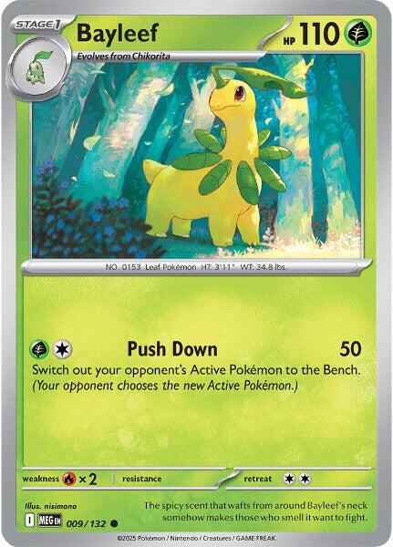 Bayleef - 009/132 (Reverse Holo)