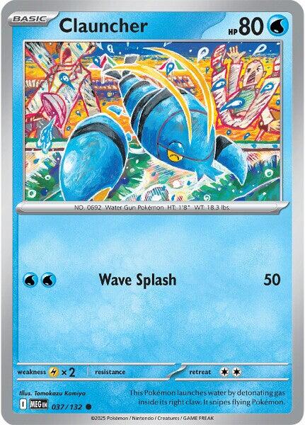 Clauncher - 037/132 (Reverse Holo)