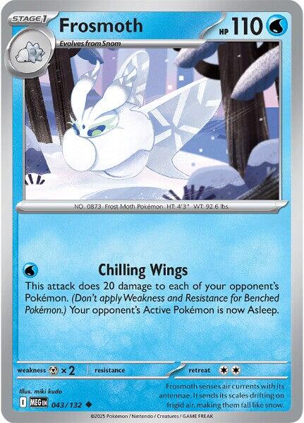 Frosmoth - 043/132 (Reverse Holo)