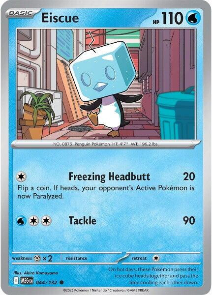 Eiscue - 044/132 (Reverse Holo)
