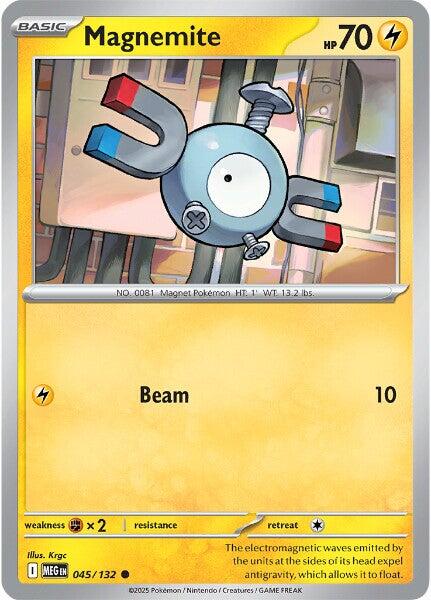 Magnemite - 045/132 (Reverse Holo)