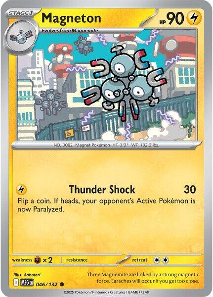 Magneton - 046/132 (Reverse Holo)