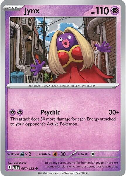 Jynx - 057/132 (Reverse Holo)