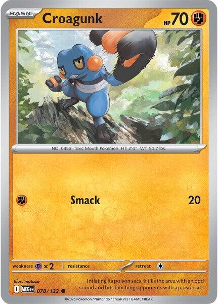 Croagunk - 078/132 (Non-Foil)