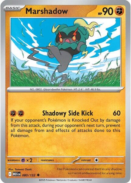 Marshadow - 080/132 - 080/132 (Reverse Holo)