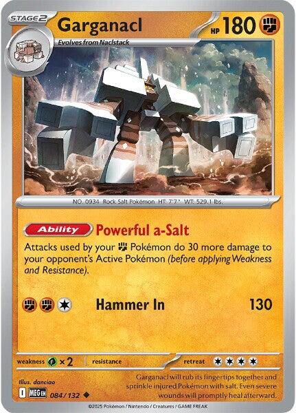 Garganacl - 084/132 - 084/132 (Reverse Holo)