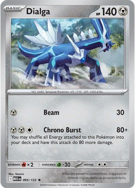 Dialga - 095/132 (Reverse Holo)