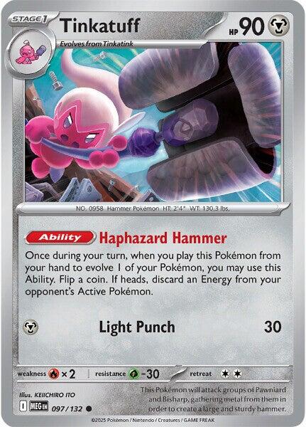 Tinkatuff - 097/132 (Reverse Holo)