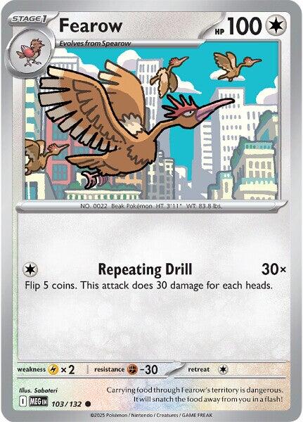 Fearow - 103/132 (Reverse Holo)