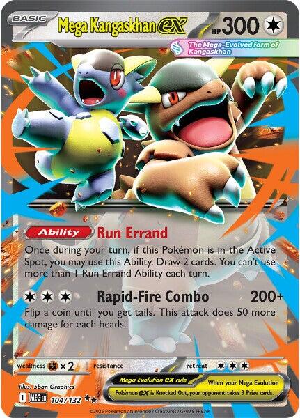 Mega Kangaskhan ex - 104/132 - 104/132 (Holo)