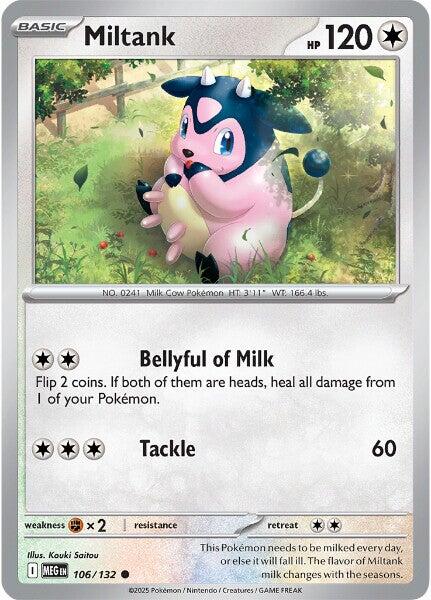 Miltank - 106/132 (Reverse Holo)
