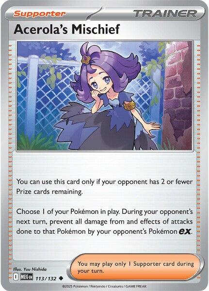 Acerola's Mischief - 113/132 - 113/132 (Non-Foil)