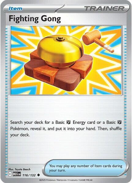 Fighting Gong - 116/132 - 116/132 (Reverse Holo)