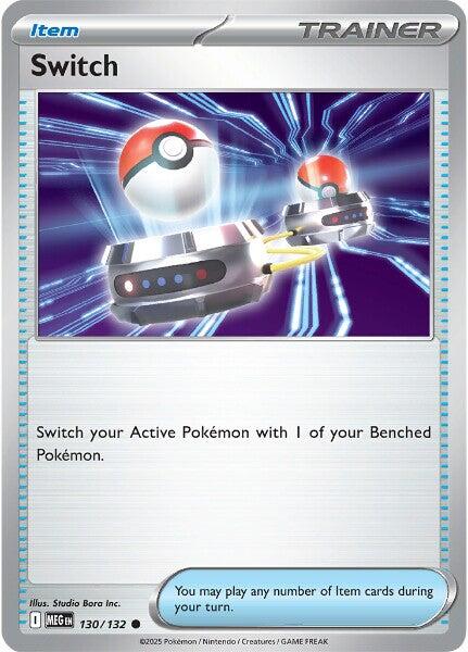 Switch - 130/132 (Reverse Holo)
