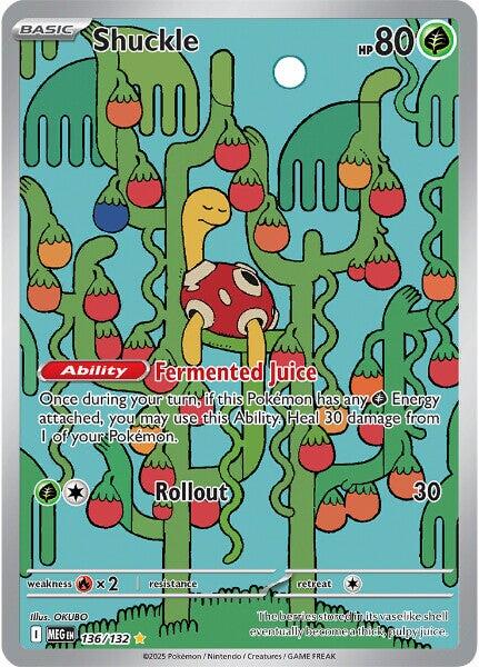 Shuckle - 136/132 - 136/132 (Holo)