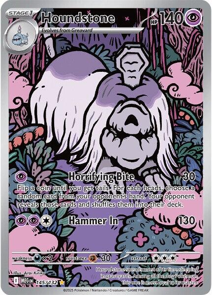 Houndstone - 145/132 - 145/132 (Holo)