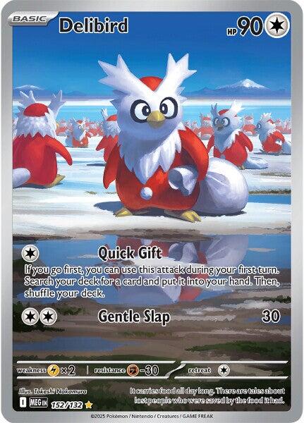 Delibird - 152/132 - 152/132 (Holo)